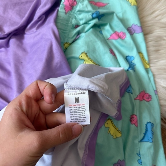 LOUNGABLE Dino Pajama Set - Picture 7 of 7
